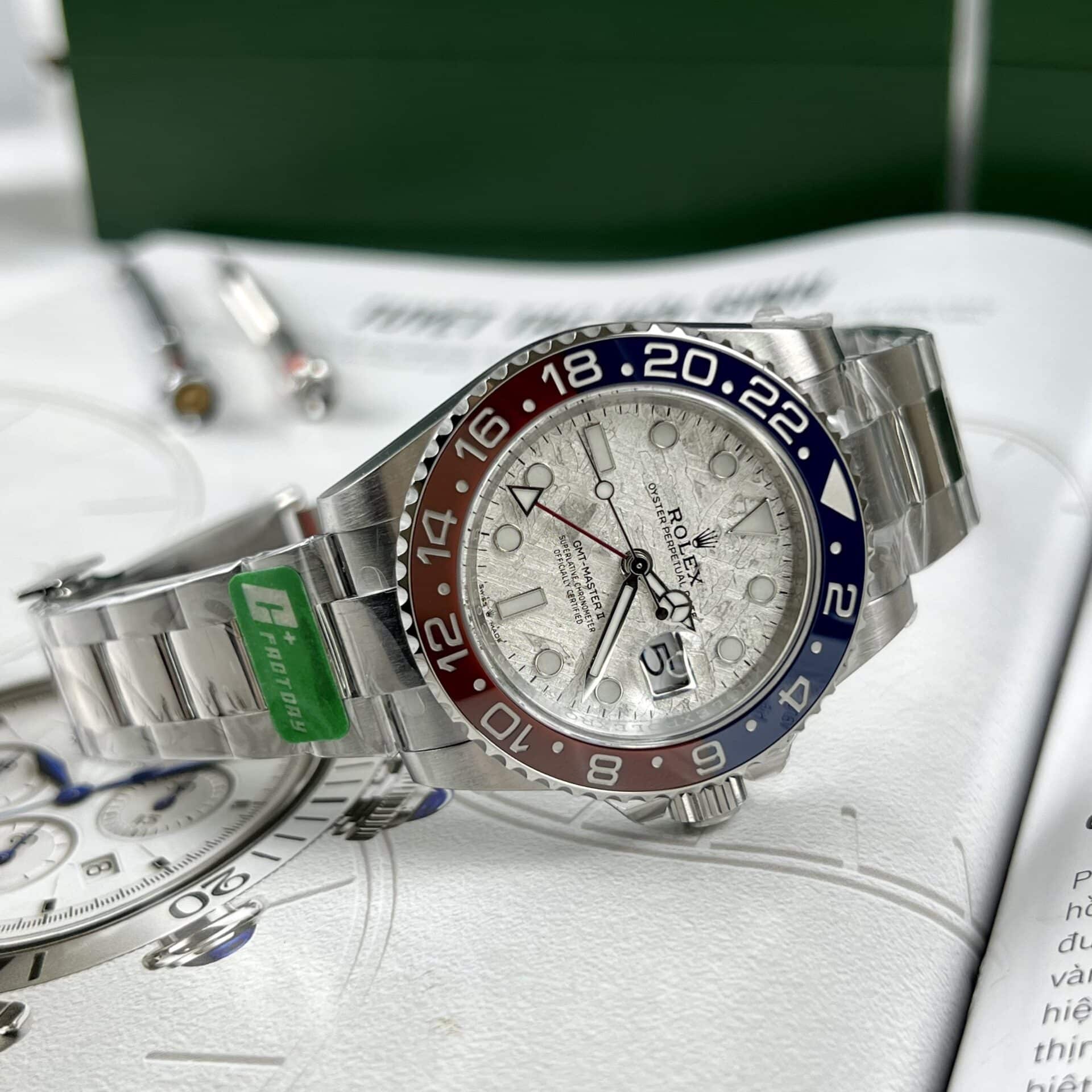 Superclone Rolex GMT-Master II Meteorite Dial 126719BLRO Superman - Image 2