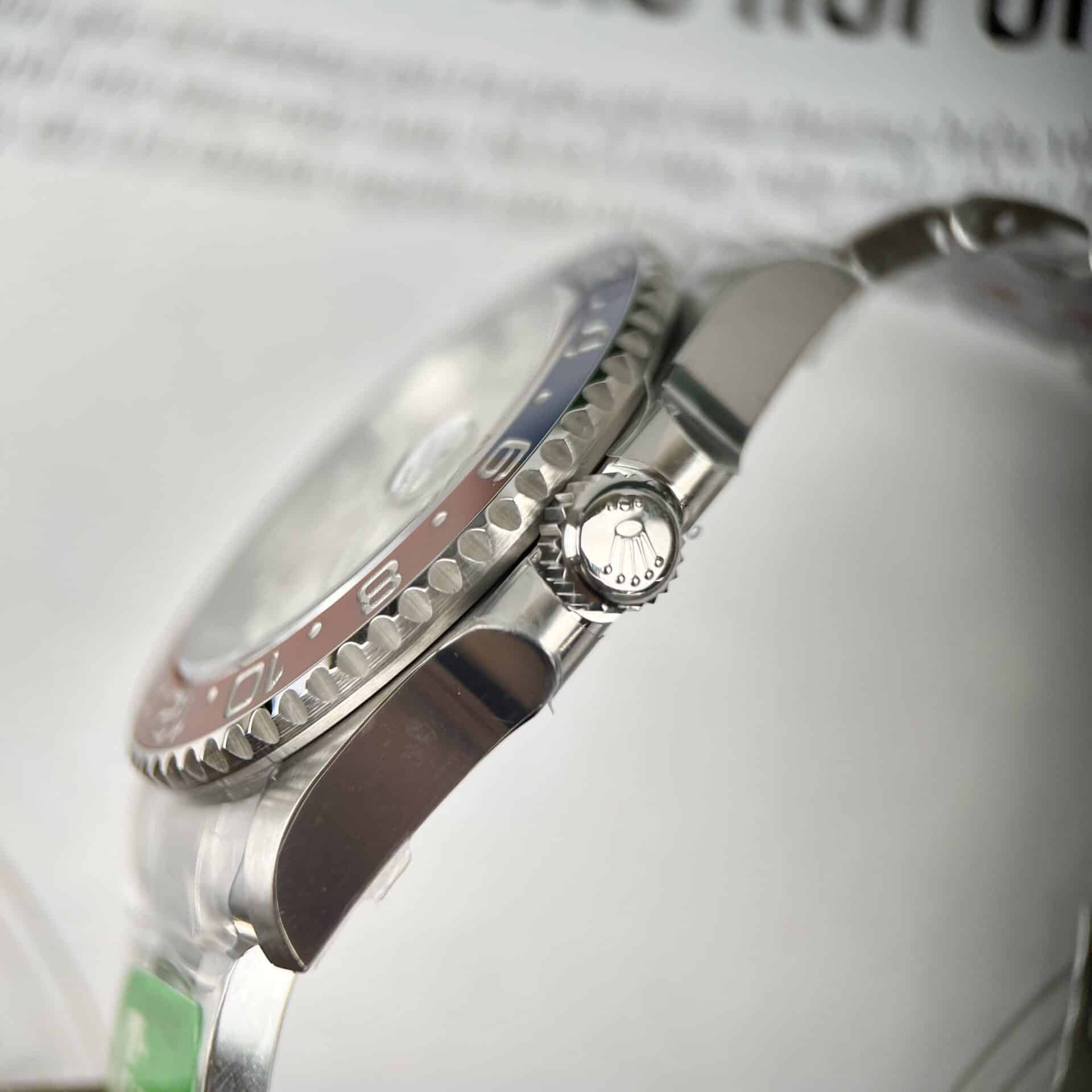 Superclone Rolex GMT-Master II Meteorite Dial 126719BLRO Superman - Image 11