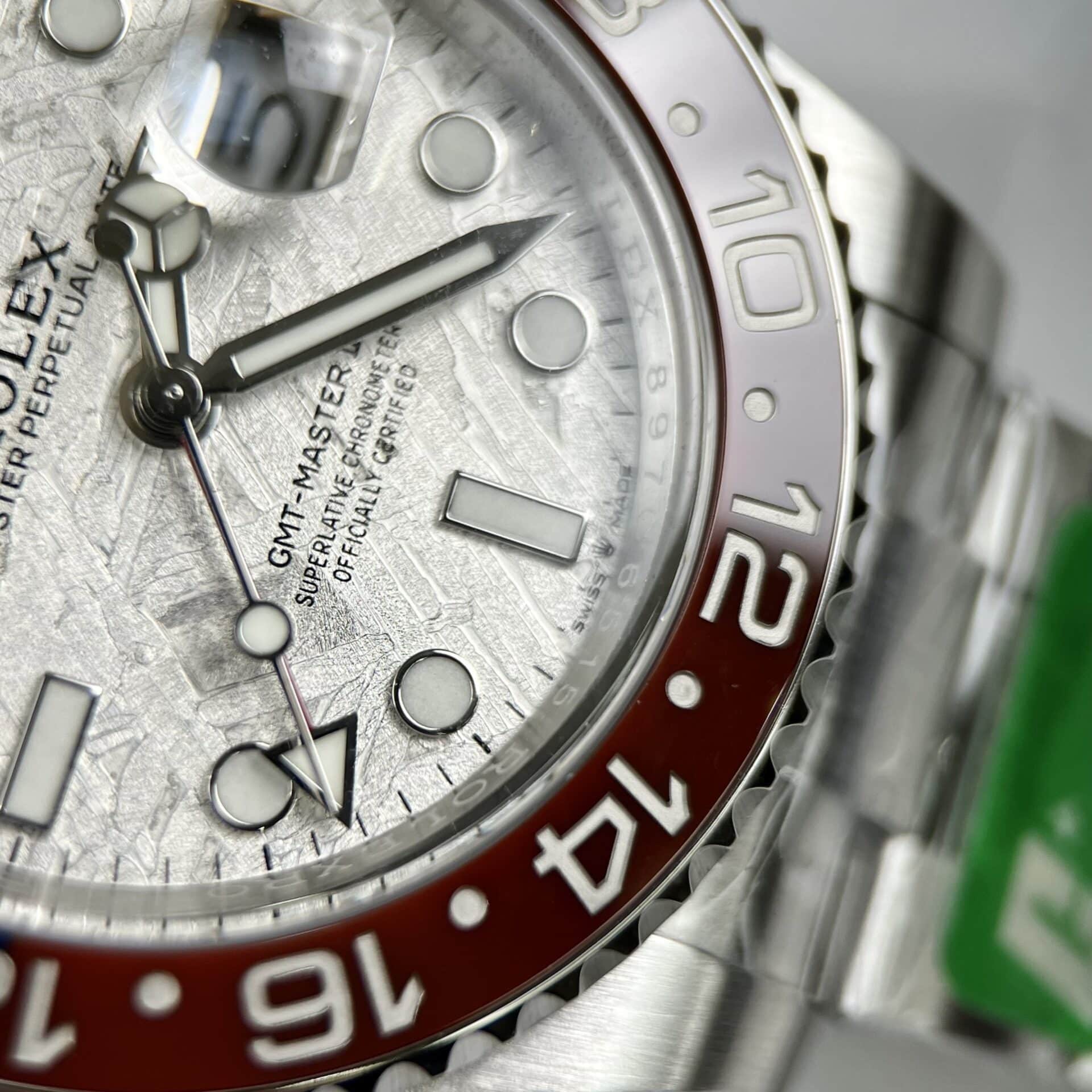 Superclone Rolex GMT-Master II Meteorite Dial 126719BLRO Superman - Image 3
