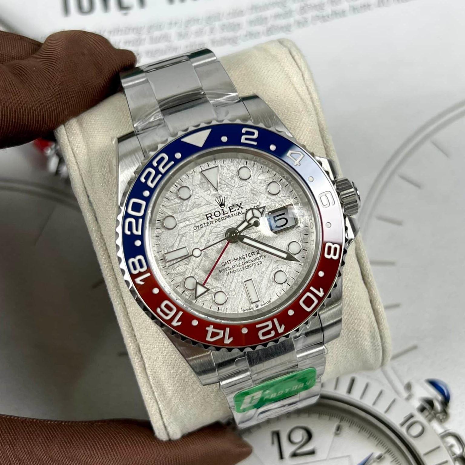 Superclone Rolex GMT-Master II Meteorite Dial 126719BLRO Superman - Image 7