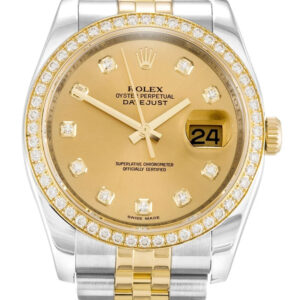 Rolex Replica Datejust Champagne Dial 36mm 116243