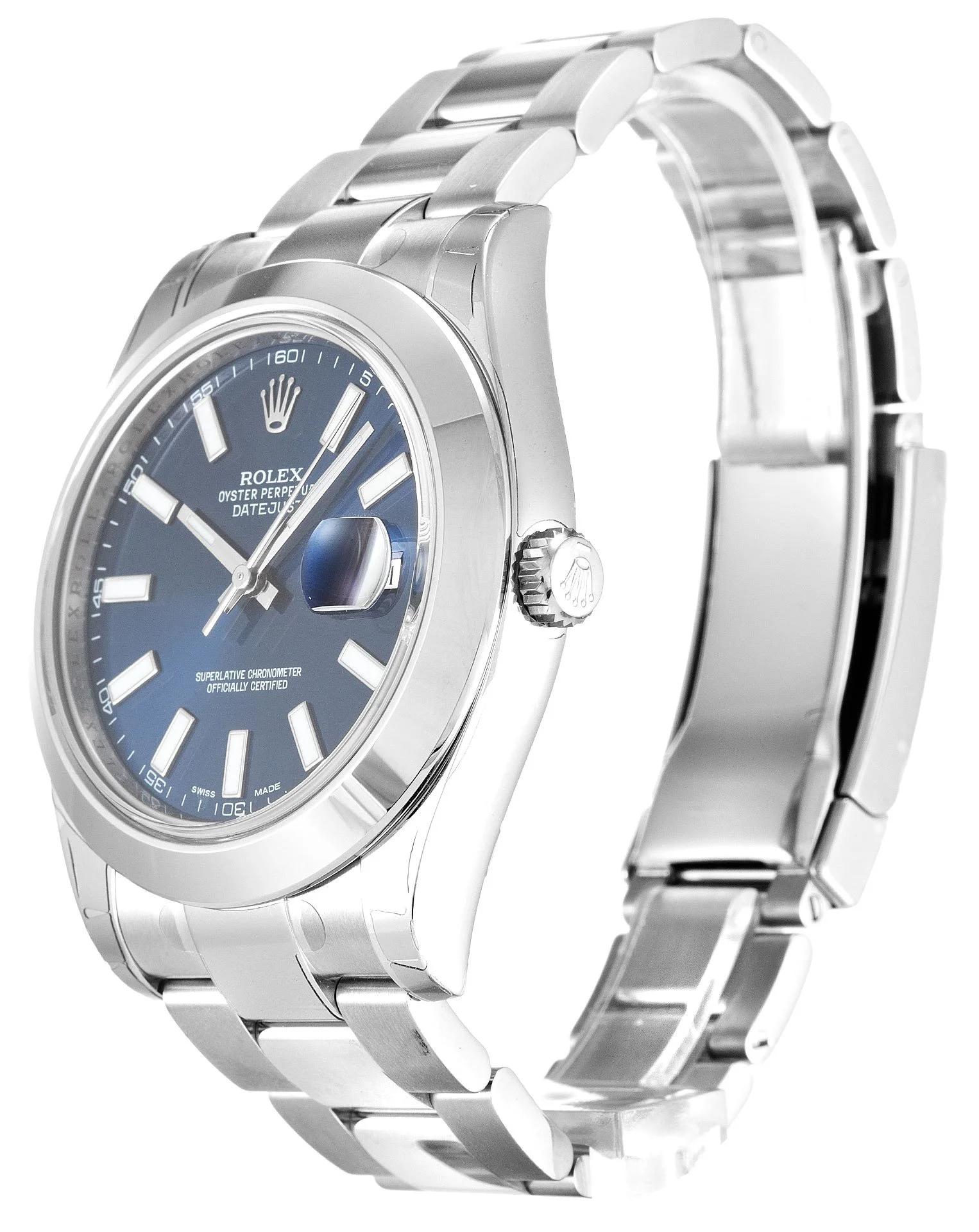 Rolex Replica Datejust II Blue Dial 41mm 116300 - Image 2