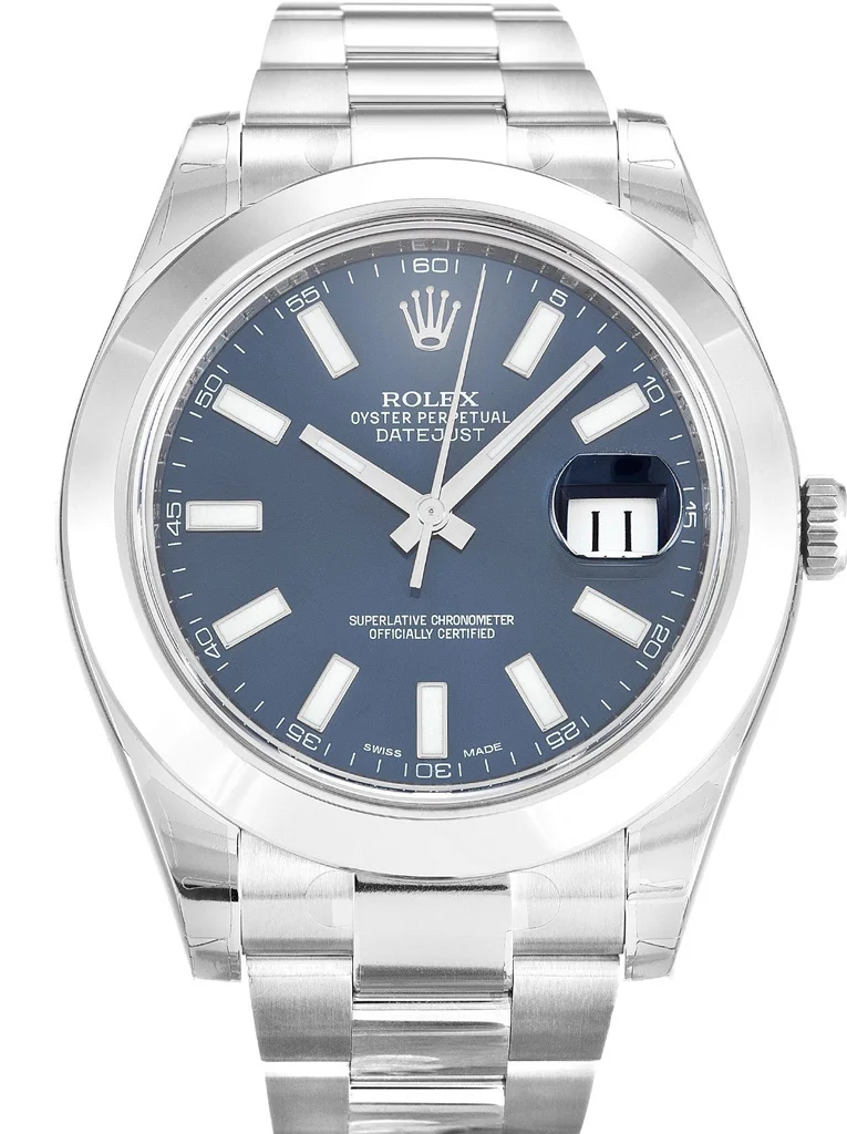 Rolex Replica Datejust II Blue Dial 41mm 116300
