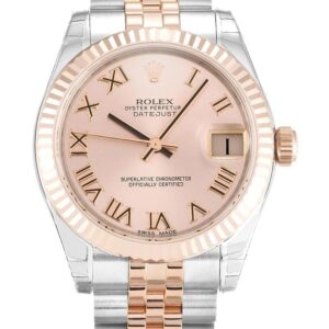 Rolex Replica Datejust Mid-Size 31mm Pink Dial 178271