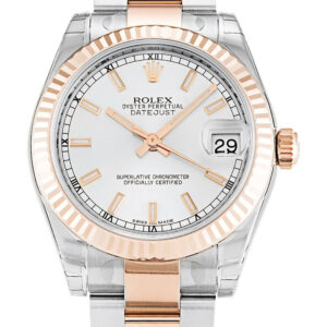 Rolex Replica Datejust Mid-Size Silver Dial 31mm 178271