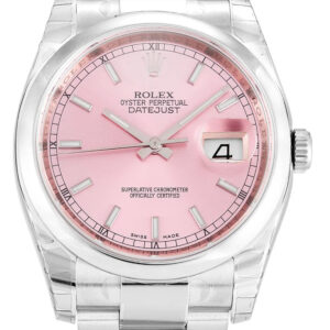 Rolex Replica Datejust Pink Dial 36mm 116200