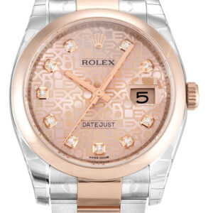 Rolex Replica Datejust Rose Dial 36mm 116201