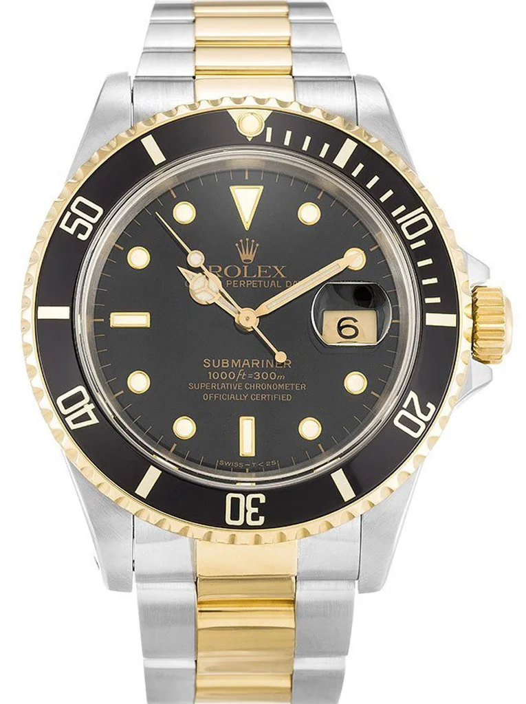 Rolex Submariner Black Dial 40mm 16613