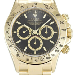Super Clone Rolex Daytona Black Dial 40mm 116528