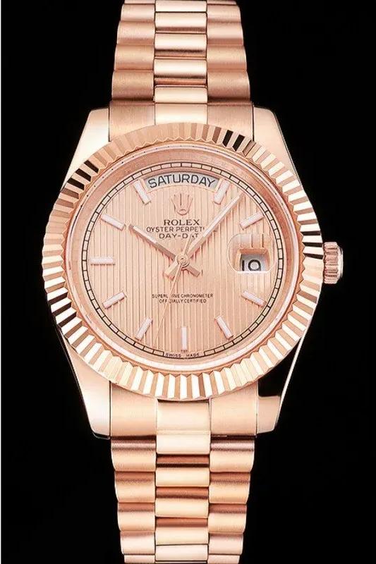 Superclone Rolex Day-Date 40mm Rose-Gold Dial REP016823 - Image 2