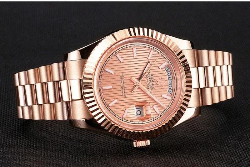 Superclone Rolex Day-Date 40mm Rose-Gold Dial REP016823 - Image 5