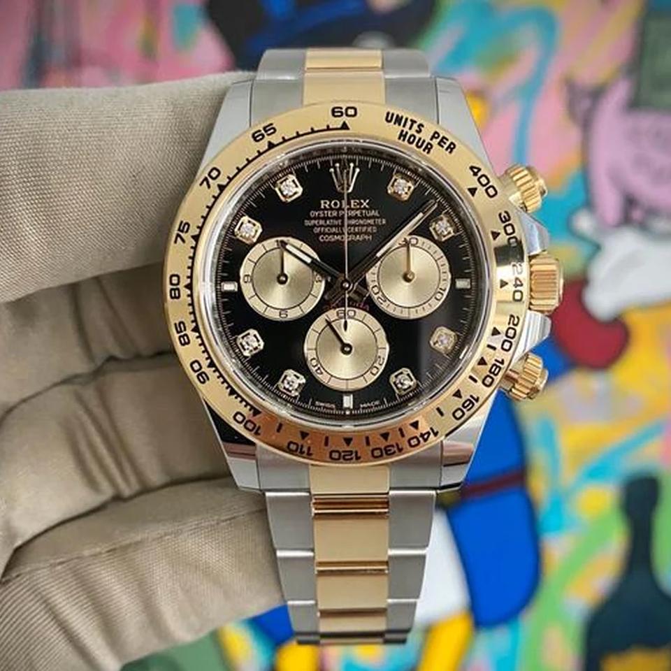Superclone Rolex Daytona Black Diamond Dial 126503 - Image 4