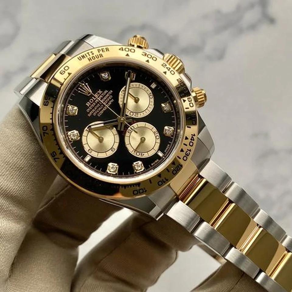 Superclone Rolex Daytona Black Diamond Dial 126503 - Image 5