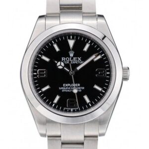 Superclone Rolex Explorer 39mm Black Dial 42002