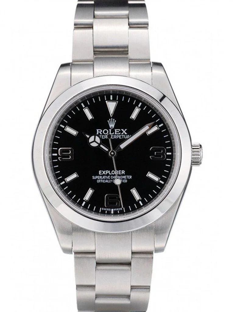 Superclone Rolex Explorer 39mm Black Dial 42002