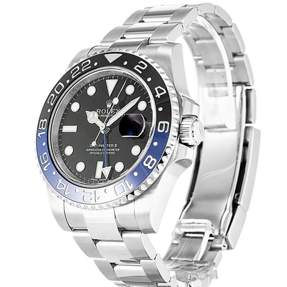 Superclone Rolex GMT-Master II 40mm Black Dial 116710BLNR Batman - Image 3