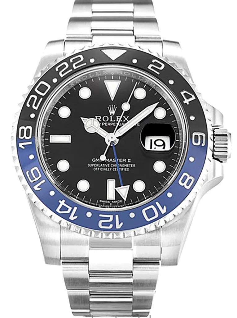 Superclone Rolex GMT-Master II 40mm Black Dial 116710BLNR Batman - Image 4