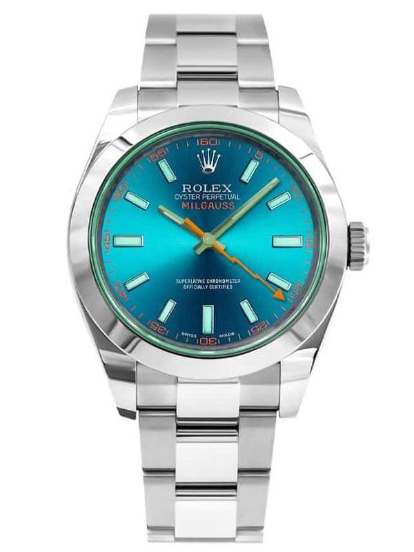 Superclone Rolex Milgauss Blue Dial 116400GV