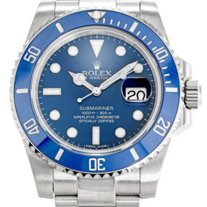 Superclone Rolex Submariner Blue Dial 40mm 116619LB Smurf