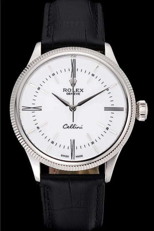 Cellini Rolex Watches 39mm White Dial - Image 2