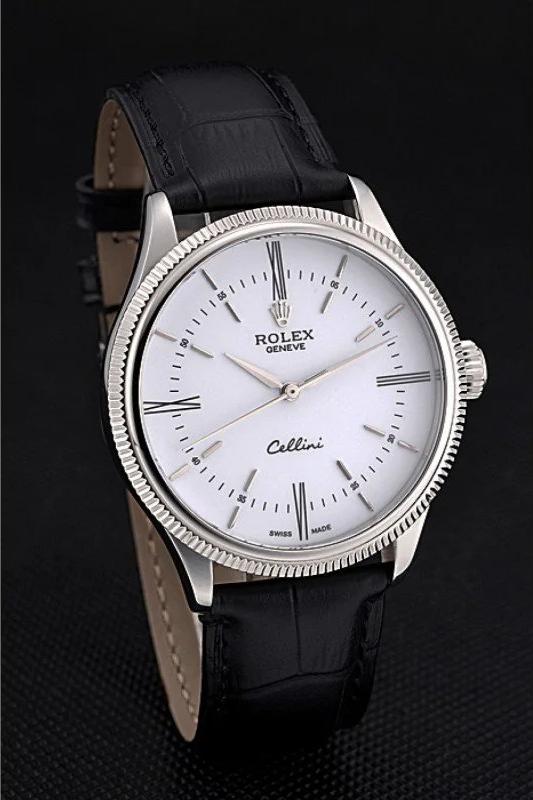 Cellini Rolex Watches 39mm White Dial - Image 3