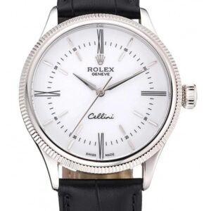 Cellini Rolex Watches 39mm White Dial