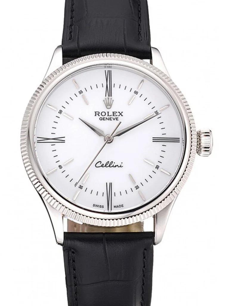 Cellini Rolex Watches 39mm White Dial