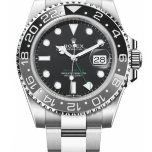 Rolex GMT-Master II 40mm Black Dial Cerachrom Bezel Oyster Bracelet - 126710GRNR | 2024 Model