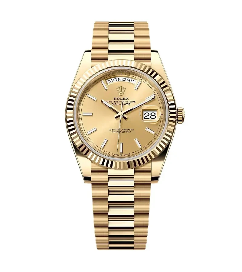 Rolex Day-Date II 40mm Champagne Dial 228238