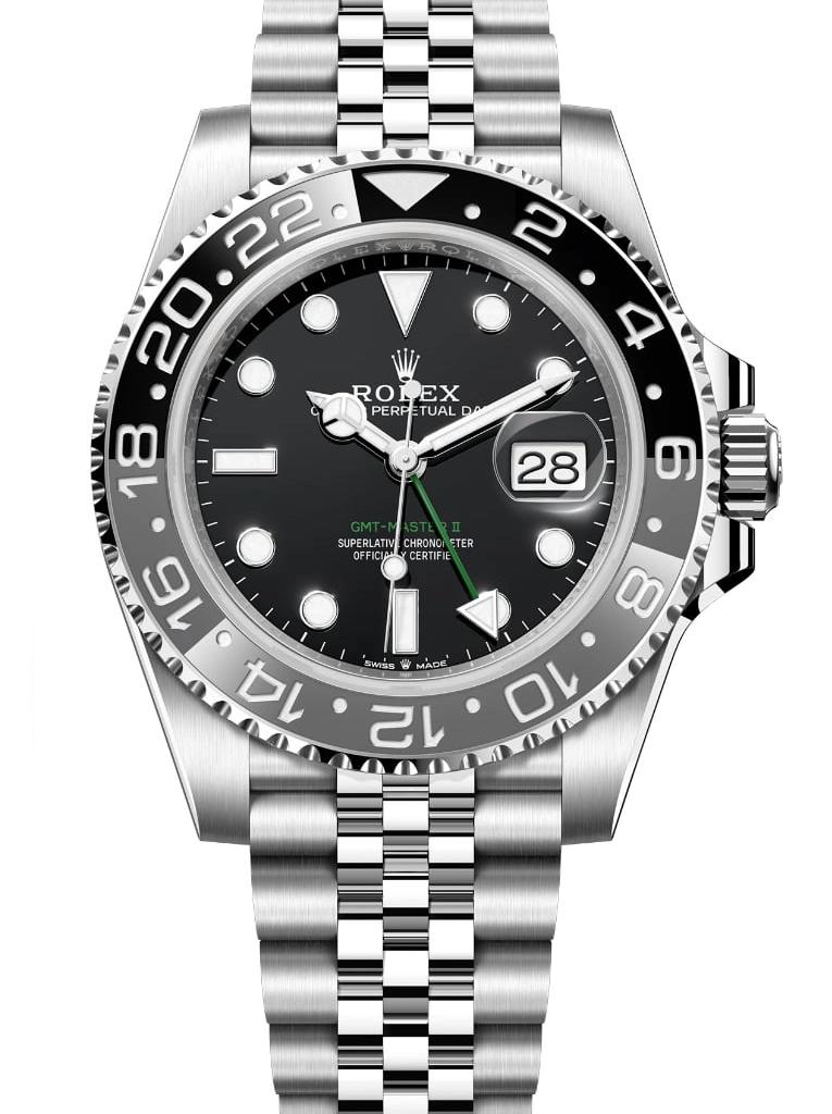 Superclone Rolex GMT-Master II 126710GRNR Bruce Wayne Jubilee 2024