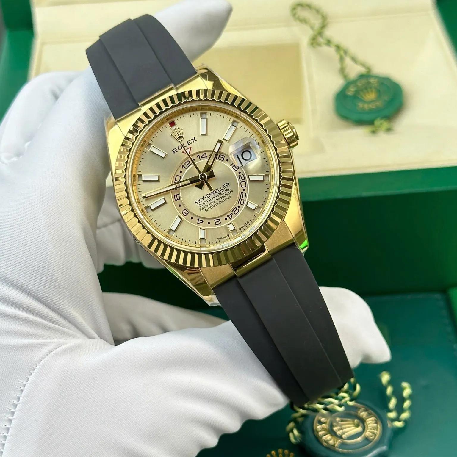 Rolex Sky-Dweller Yellow Gold 336238 Automatic Watch - Image 2