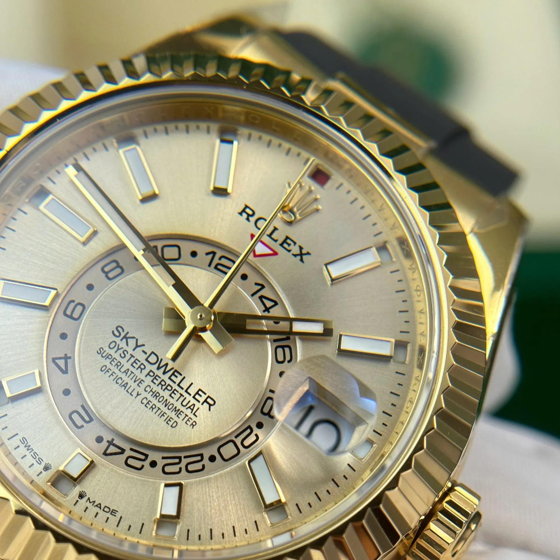 Rolex Sky-Dweller Yellow Gold 336238 Automatic Watch - Image 7