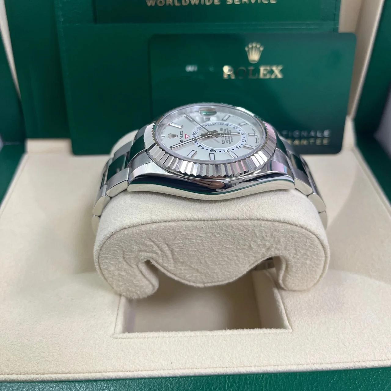 Rolex Sky-Dweller White Gold Watch - Image 5