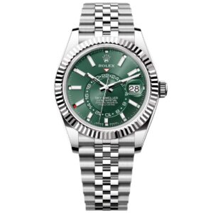 Rolex Sky-Dweller 42 mm Mint green Dial 336934 Jubilee