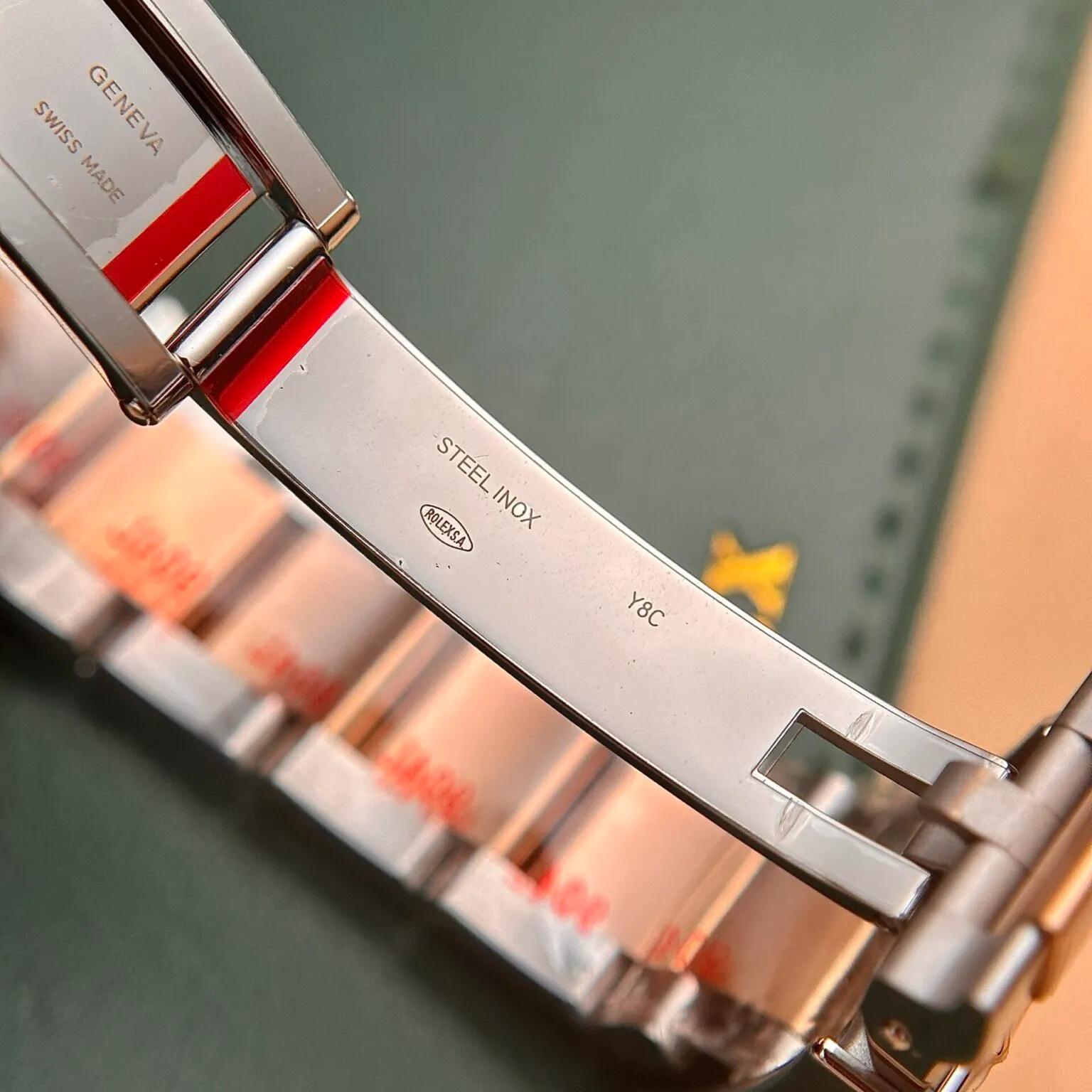 Superclone Rolex GMT-Master II 40mm Black Dial 126711CHNR Root Beer - Image 7