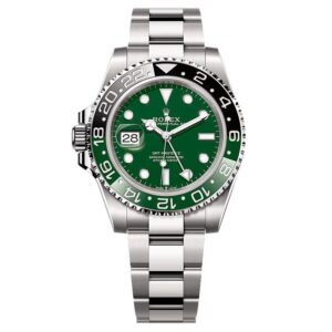 Superclone Rolex GMT-Master II 40 mm 126729VTNR Oyster “Absinthe”