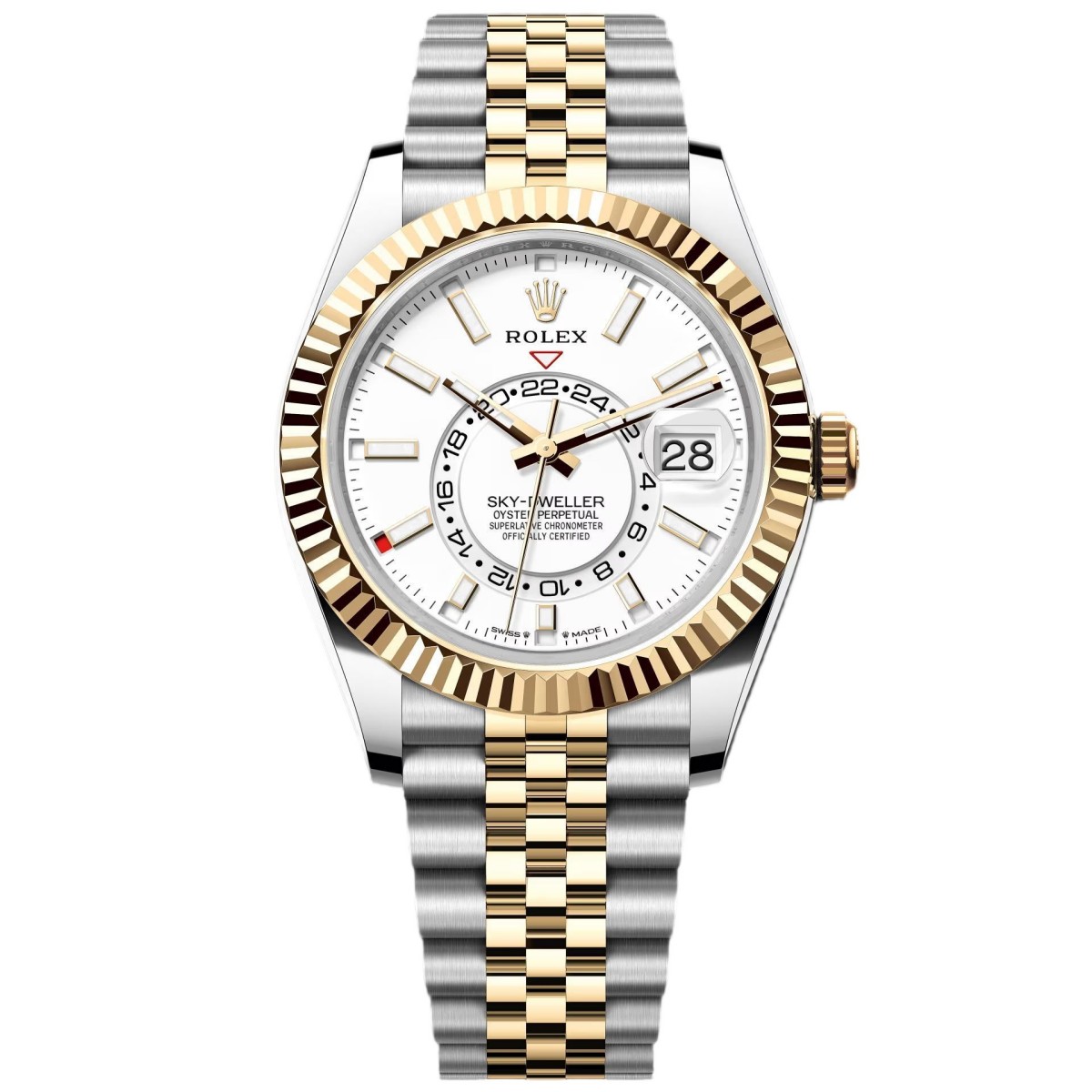 Rolex Sky-Dweller Oyster, 42 mm, Oystersteel and yellow gold Reference 336933
