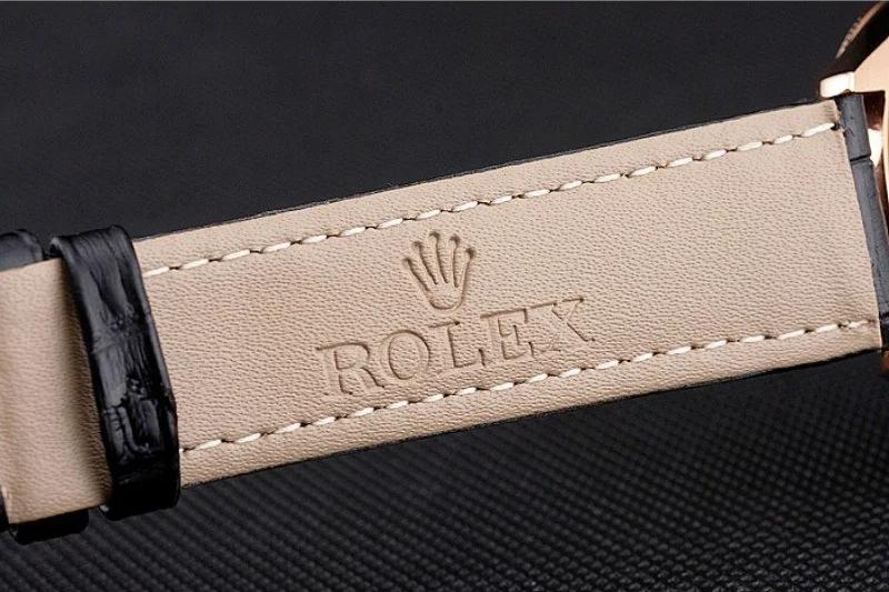 Rolex Cellini Rose Gold 38mm Black Dial - Image 5