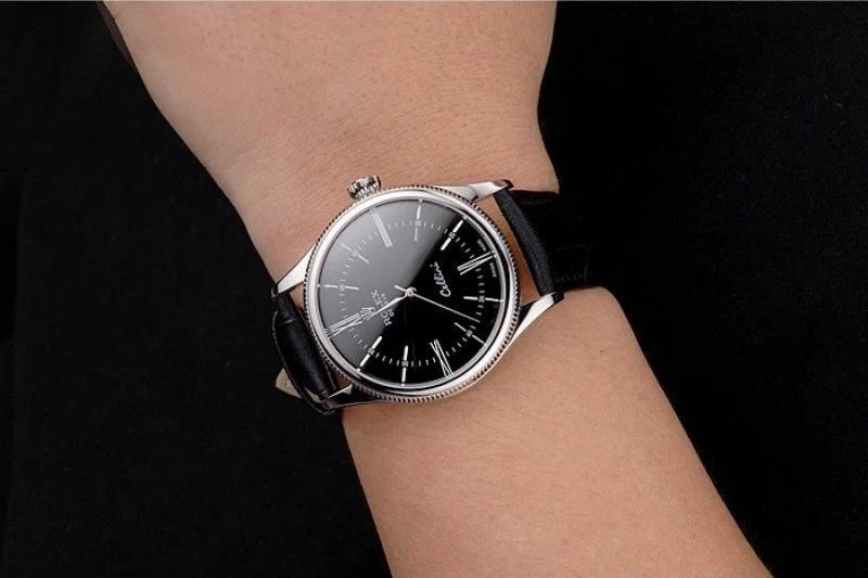Rolex Cellini Watch Black Dial - Image 10
