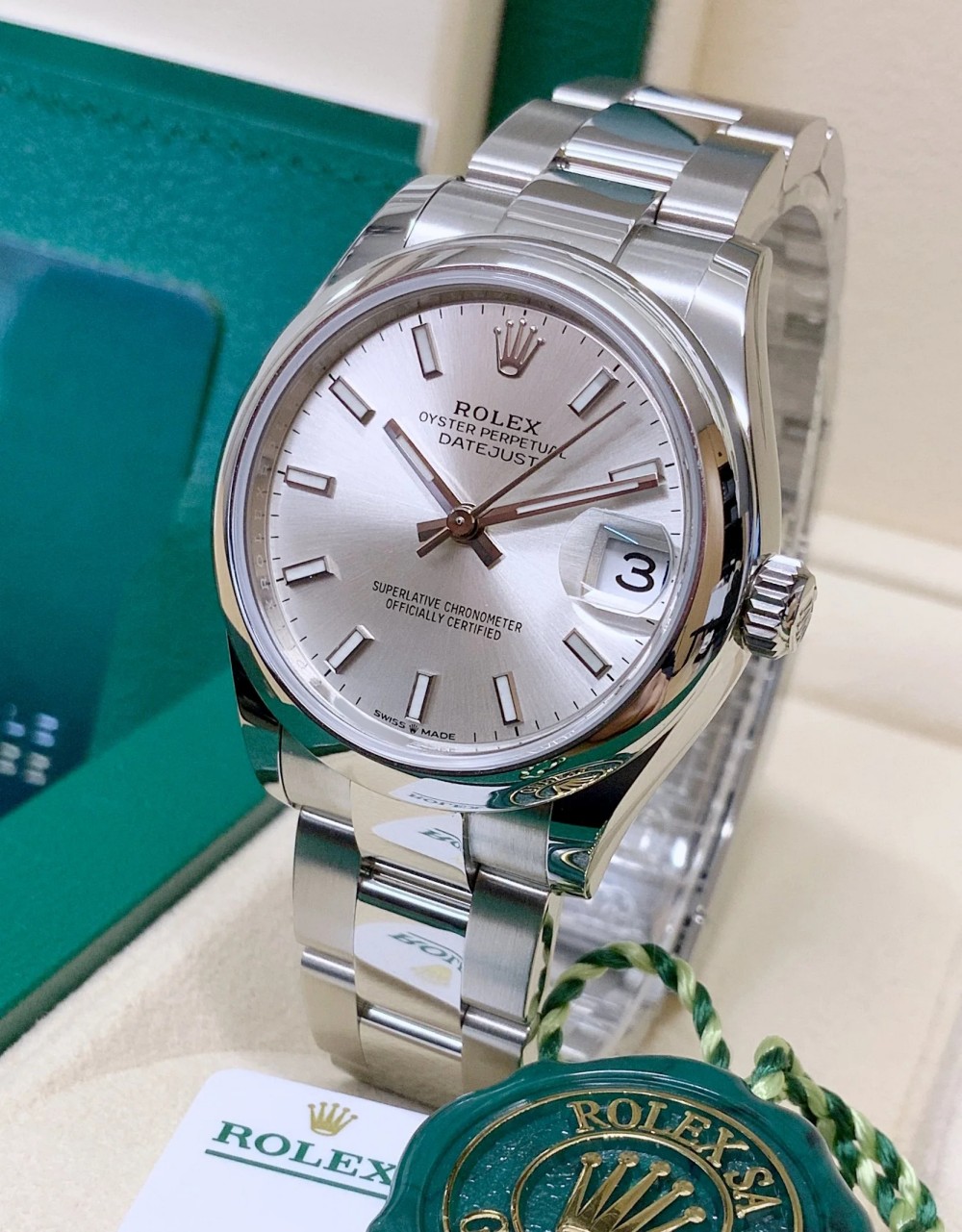Rolex Datejust 31mm Silver Dial 278240 - Image 3