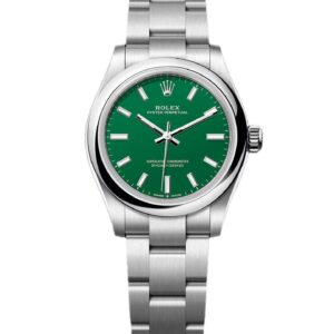 Ladies Rolex Oyster Perpetual - Replica Watch Green Dial 277200 31mm