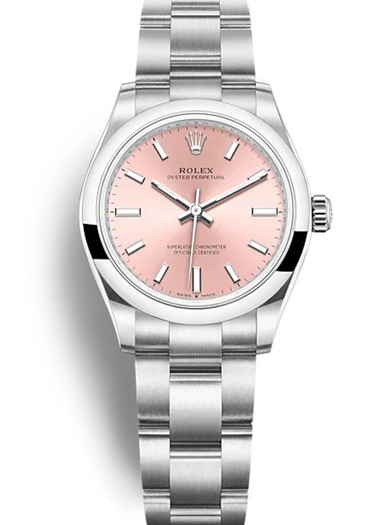 Ladies Rolex Oyster Perpetual - Swiss Watch Pink Dial 277200 31mm - Image 3