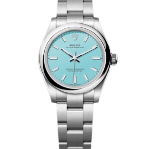 Ladies Rolex Oyster Perpetual Tiffany Blue 277200 31mm