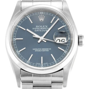 Rolex Datejust Blue Dial - Replica Watch 16200 36 mm
