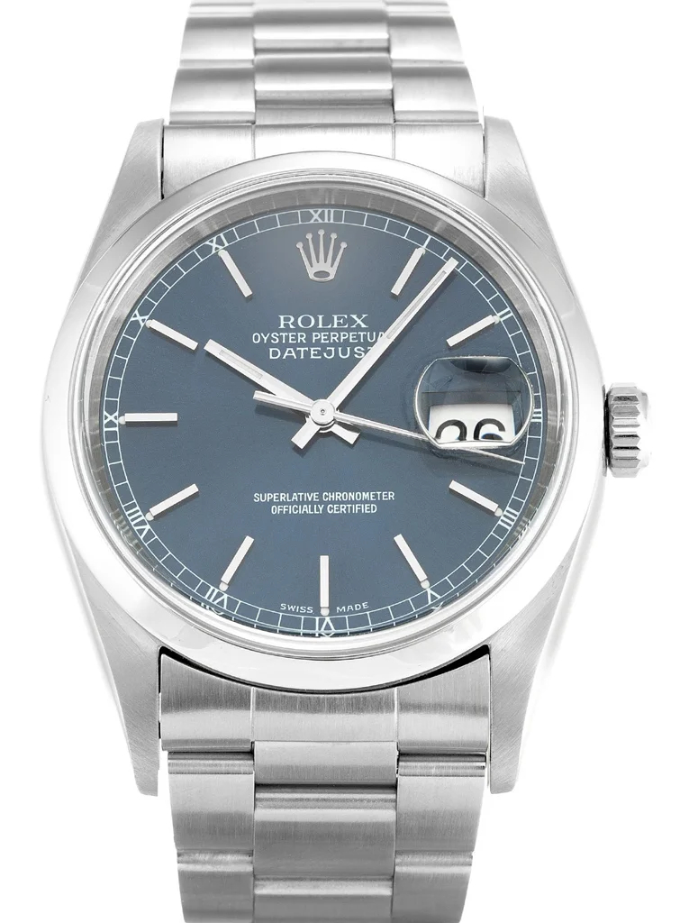 Rolex Datejust Blue Dial - Replica Watch 16200 36 mm