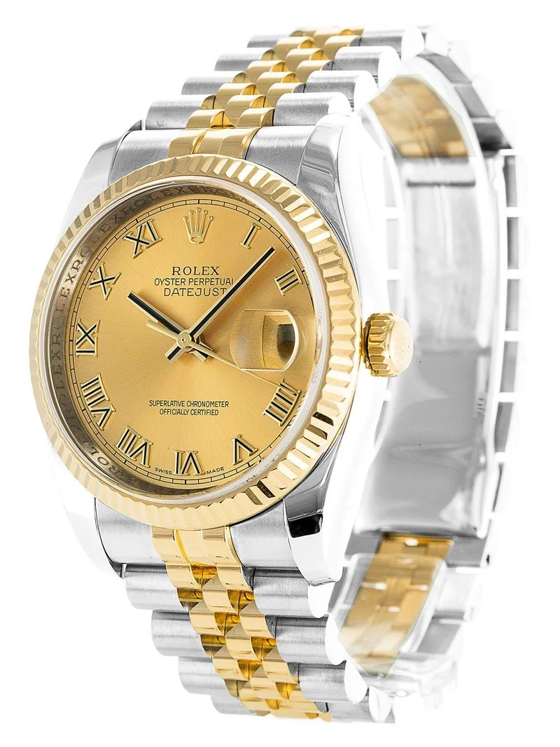 Rolex Datejust Gold Dial - Replica Watch 116233 36mm - Image 2