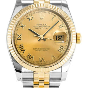 Rolex Datejust Gold Dial - Replica Watch 116233 36mm