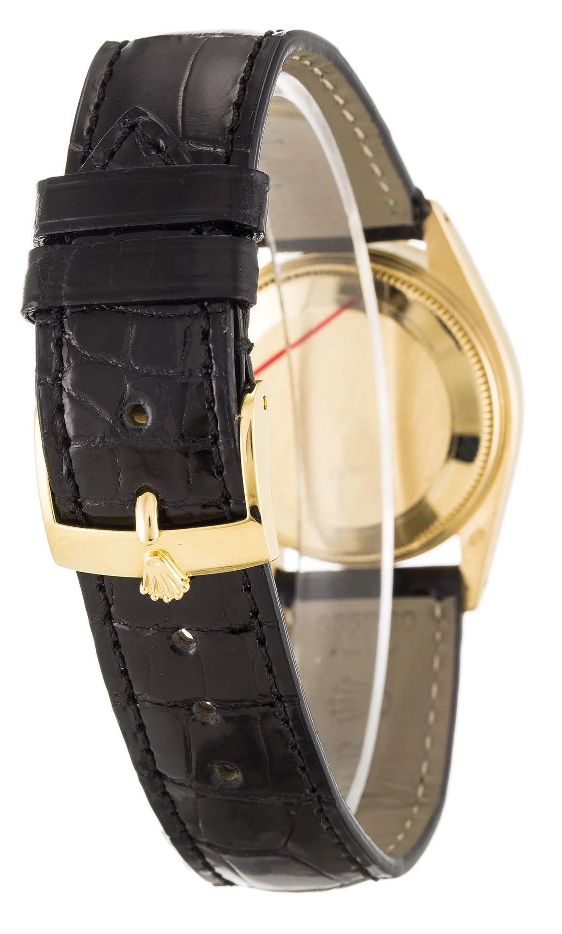 Rolex Datejust Mid-Size Black Dial - Replica Watch 6827 31mm - Image 3