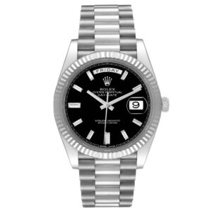 Rolex Day-Date Black Baguette Dial - Superclone Watch 228239 40mm