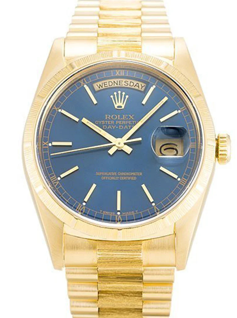 Rolex Day-Date Blue Dial - Luxury Watch 18248 36mm